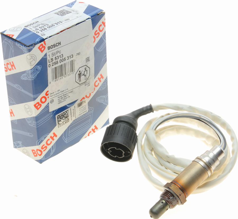 BOSCH 0 258 005 313 - Lambda-sonda www.parts5.com