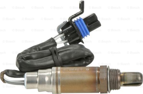 BOSCH 0 258 005 738 - Lambda Sensor www.parts5.com