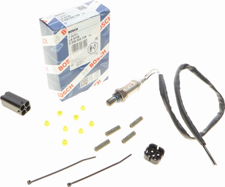 BOSCH 0 258 005 729 - Lambda Sensor www.parts5.com