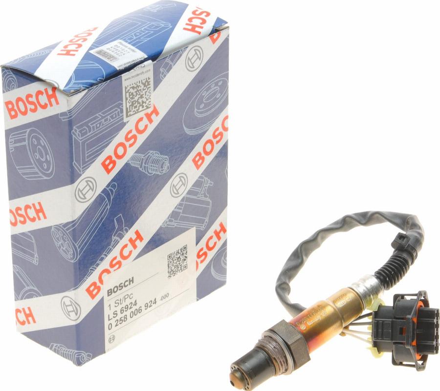 BOSCH 0 258 006 924 - Sonda Lambda www.parts5.com