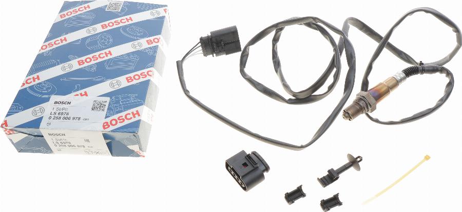 BOSCH 0 258 006 978 - Lambda Sensor www.parts5.com