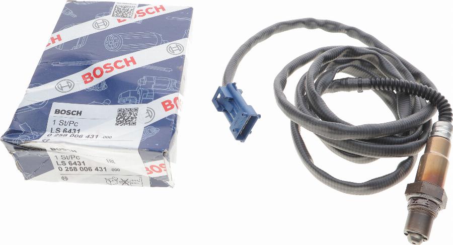 BOSCH 0 258 006 431 - Αισθητήρας λάμδα www.parts5.com