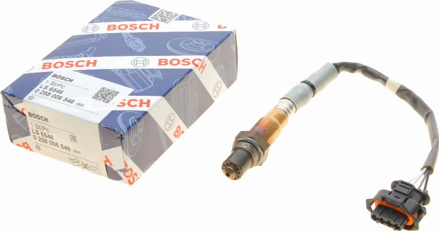 BOSCH 0 258 006 546 - Sonda Lambda www.parts5.com