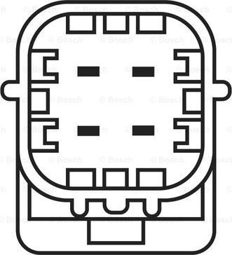 BOSCH 0 258 006 513 - Lambdasonde www.parts5.com