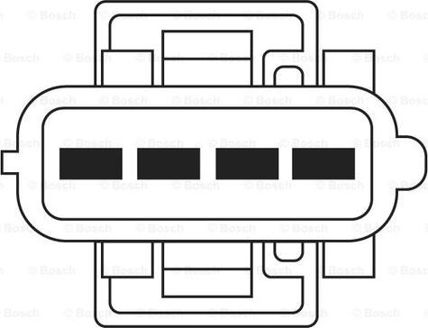 BOSCH 0 258 006 029 - Lambda Sensor parts5.com