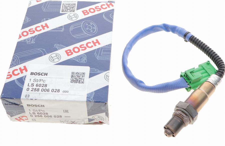 BOSCH 0 258 006 028 - Lambdatunnistin www.parts5.com