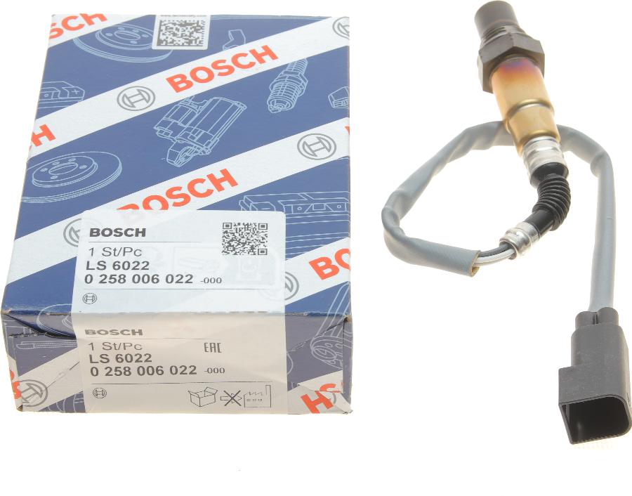 BOSCH 0 258 006 022 - Αισθητήρας λάμδα www.parts5.com