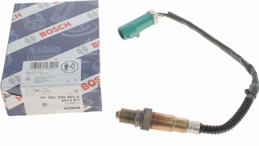 BOSCH 0 258 006 155 - Lambda sensörü www.parts5.com