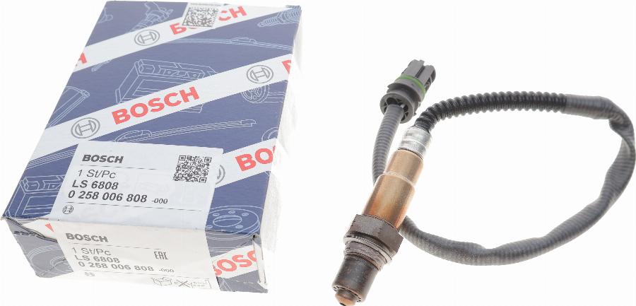 BOSCH 0 258 006 808 - Lambda Sensor www.parts5.com