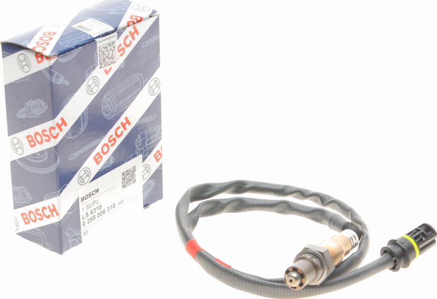 BOSCH 0 258 006 318 - Lamda-sonda www.parts5.com