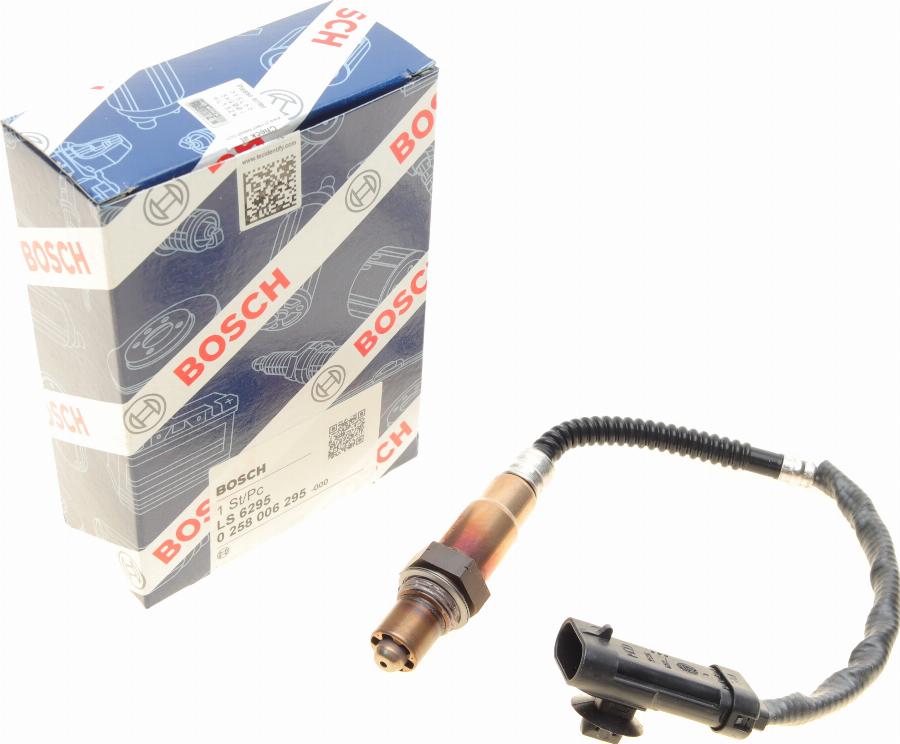 BOSCH 0 258 006 295 - Sonda Lambda www.parts5.com