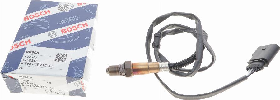 BOSCH 0 258 006 215 - Lambda Sensor parts5.com