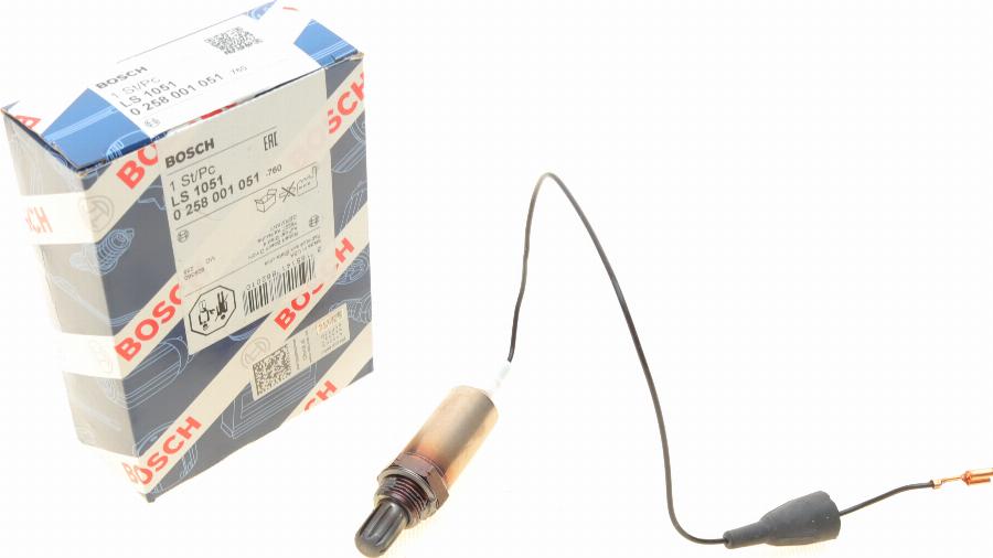 BOSCH 0 258 001 051 - Lambda sonda www.parts5.com