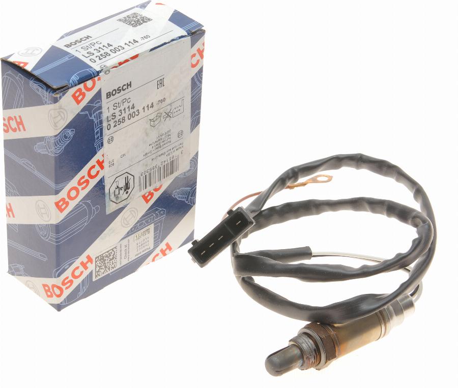 BOSCH 0 258 003 114 - Lamda-sonda www.parts5.com