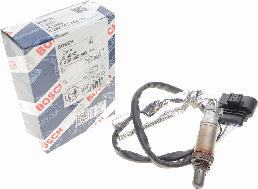 BOSCH 0 258 003 842 - Sonda Lambda www.parts5.com