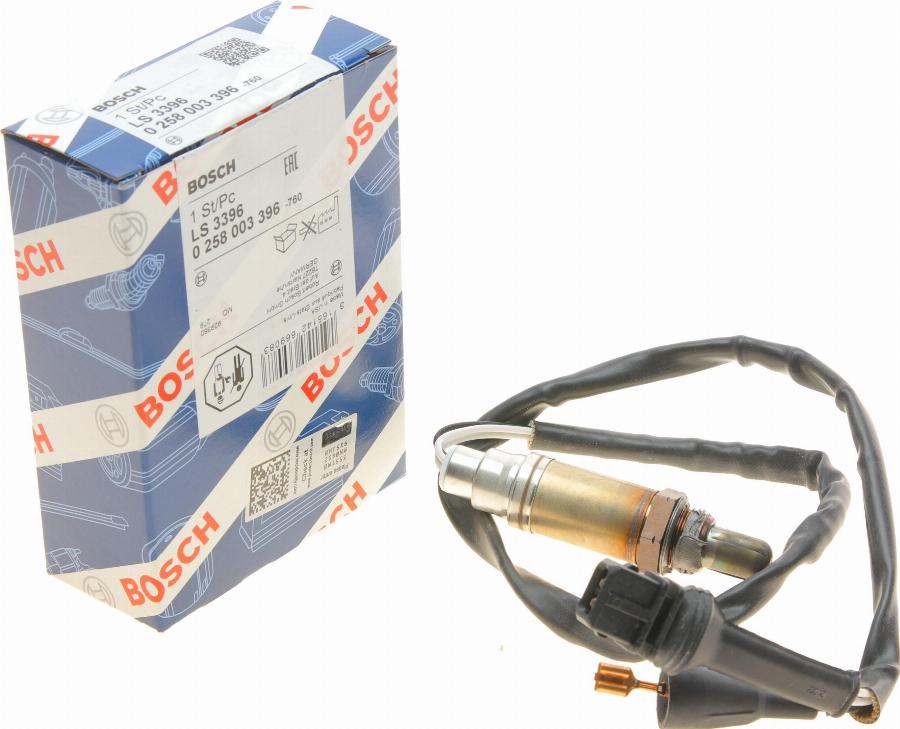 BOSCH 0 258 003 396 - Lambda Sensor www.parts5.com