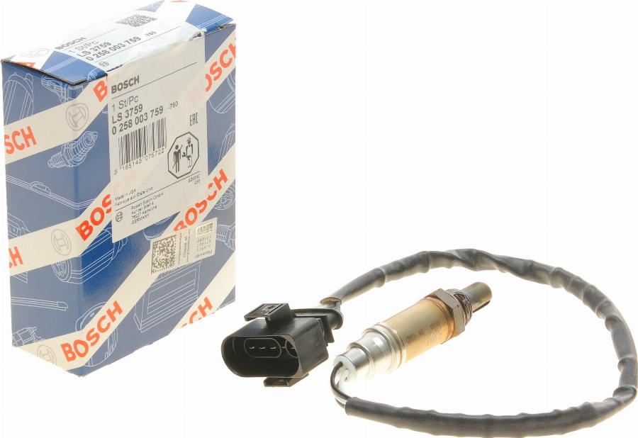 BOSCH 0 258 003 759 - Lamda-sonda www.parts5.com