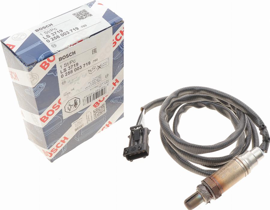 BOSCH 0 258 003 719 - Sonda Lambda www.parts5.com