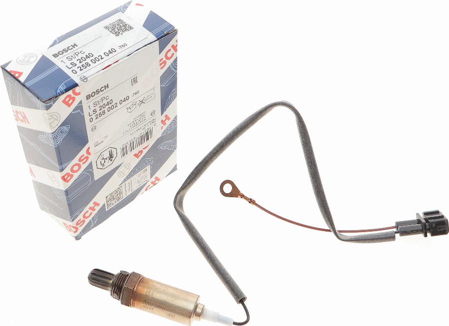 BOSCH 0 258 002 040 - Αισθητήρας λάμδα www.parts5.com