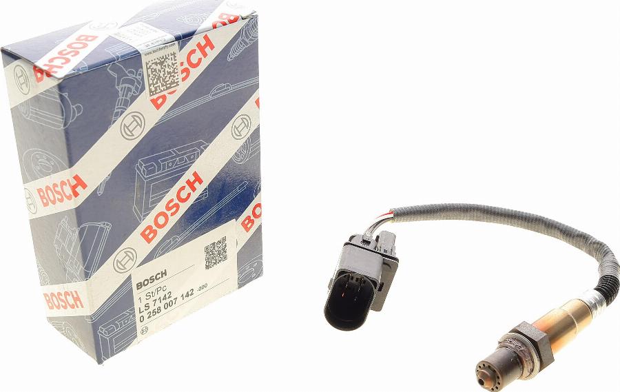 BOSCH 0 258 007 142 - Sonda Lambda www.parts5.com