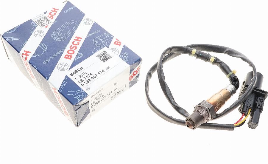 BOSCH 0 258 007 174 - Sonda Lambda www.parts5.com