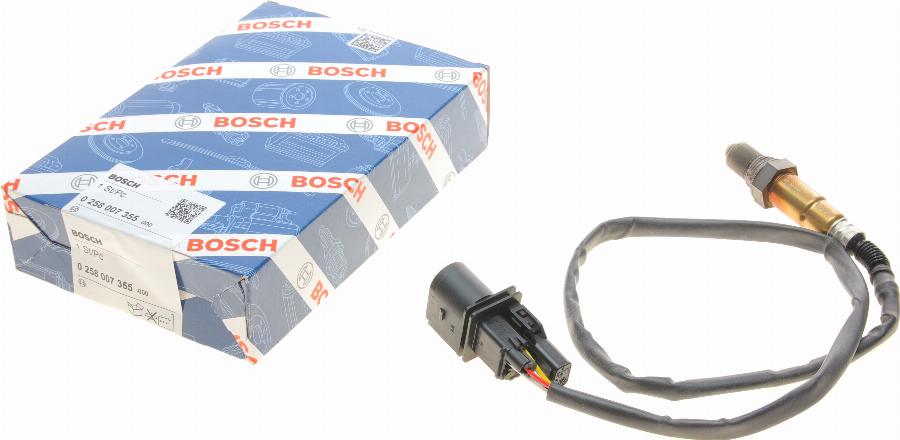 BOSCH 0 258 007 355 - Lambda sensörü www.parts5.com