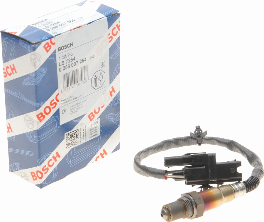 BOSCH 0 258 007 264 - Lambdaszonda www.parts5.com