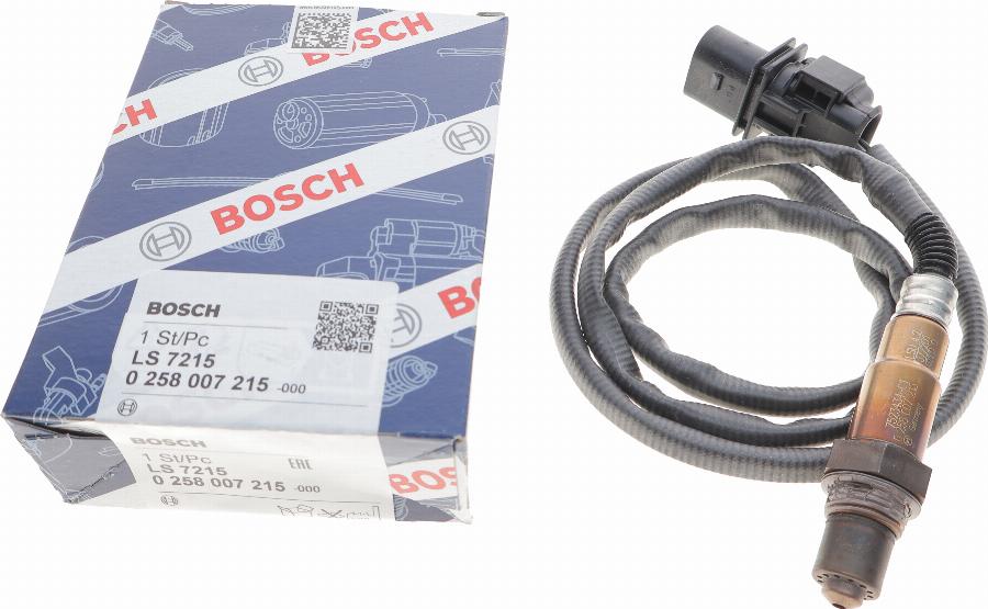 BOSCH 0 258 007 215 - Sonda Lambda www.parts5.com