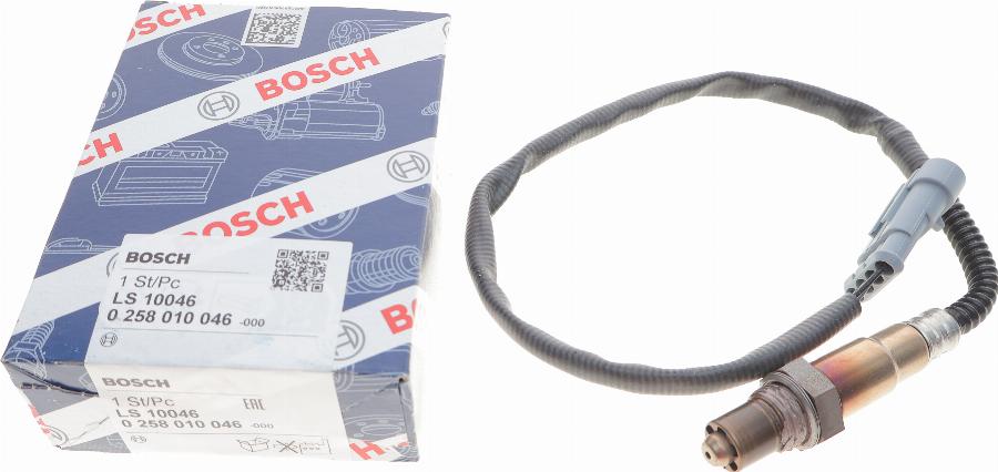 BOSCH 0 258 010 046 - Лямбда-зонд, датчик кислорода www.parts5.com