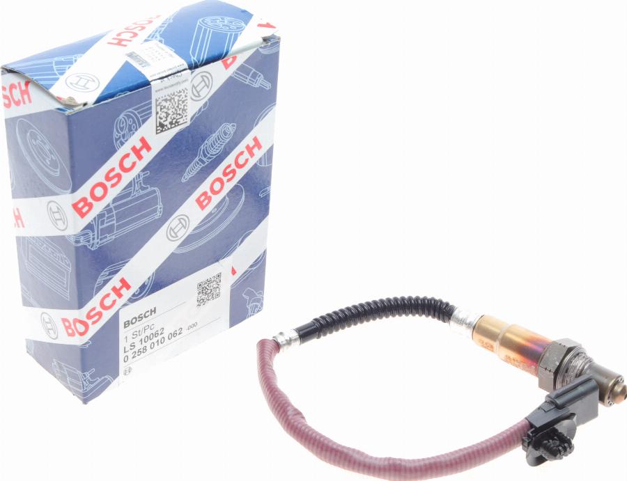 BOSCH 0 258 010 062 - Lambda Sensor www.parts5.com