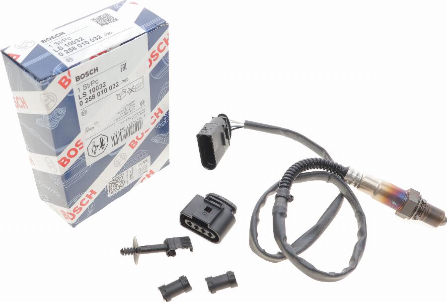 BOSCH 0 258 010 032 - Αισθητήρας λάμδα www.parts5.com