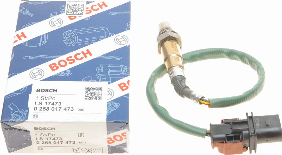 BOSCH 0 258 017 473 - Lambda andur www.parts5.com