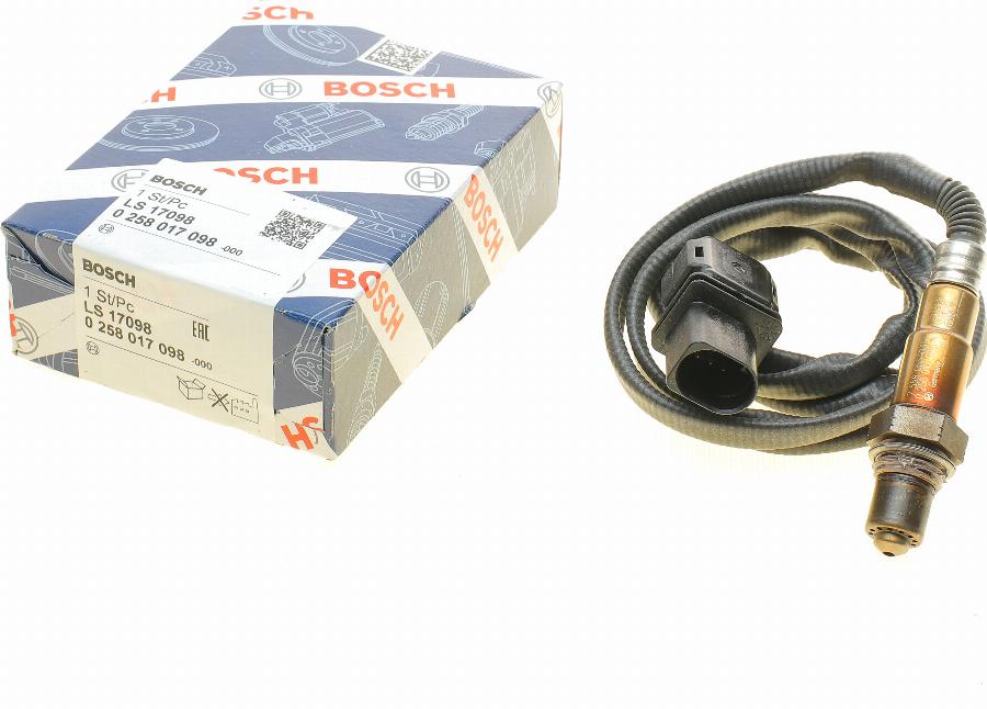 BOSCH 0 258 017 098 - Lambda andur www.parts5.com