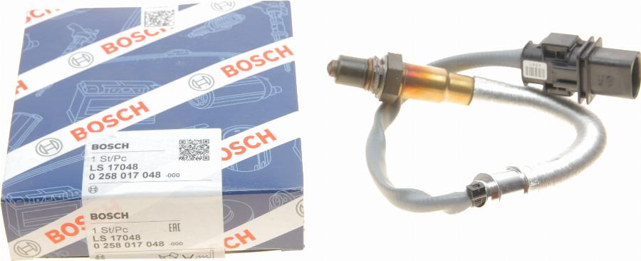 BOSCH 0 258 017 048 - Sonda Lambda www.parts5.com