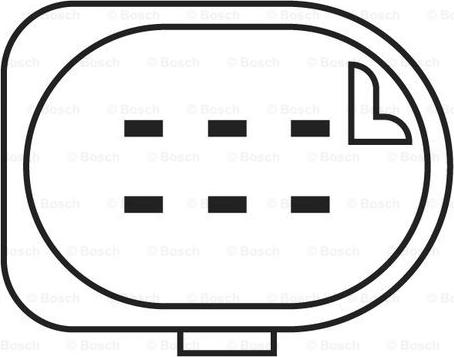 BOSCH 0 258 017 016 - Lambda sonda www.parts5.com