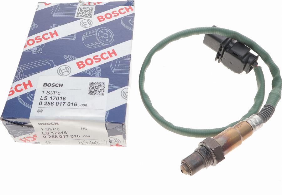 BOSCH 0 258 017 016 - Lambdasonde www.parts5.com