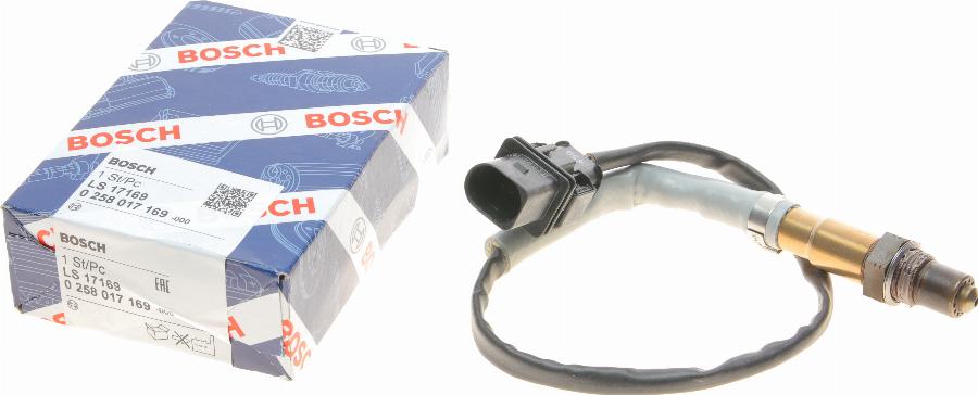 BOSCH 0 258 017 169 - Αισθητήρας λάμδα www.parts5.com