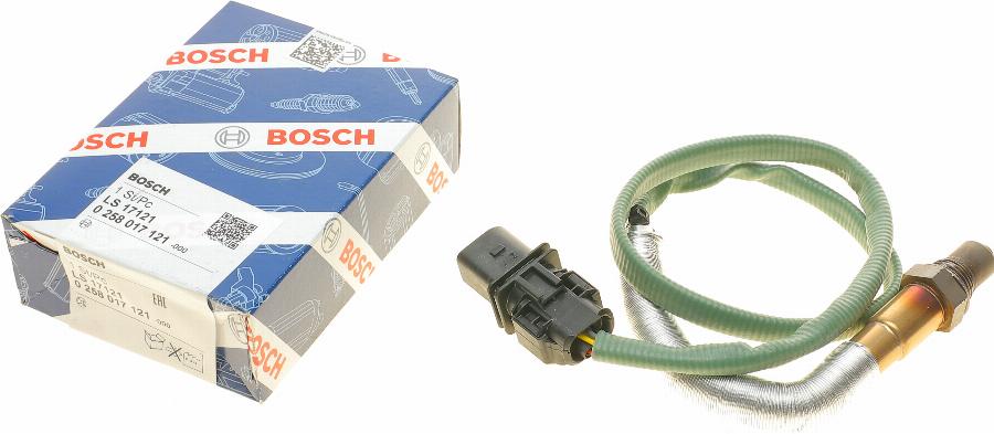 BOSCH 0 258 017 121 - Sonda Lambda www.parts5.com