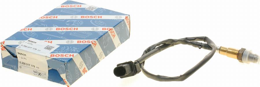 BOSCH 0 258 017 178 - Lambda Sensor www.parts5.com