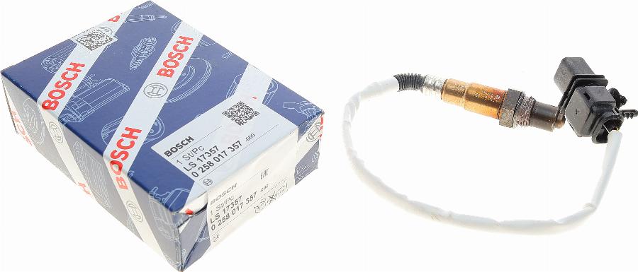 BOSCH 0 258 017 357 - Lambda sonda www.parts5.com