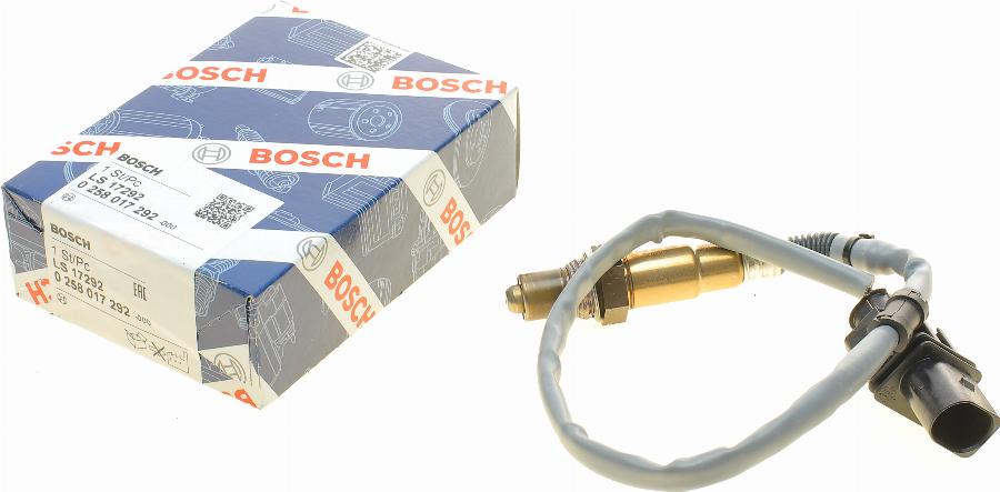 BOSCH 0 258 017 292 - Lambda Sensor www.parts5.com