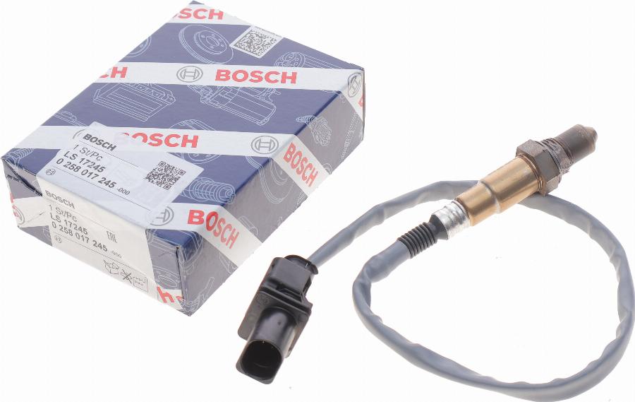 BOSCH 0 258 017 245 - Αισθητήρας λάμδα www.parts5.com