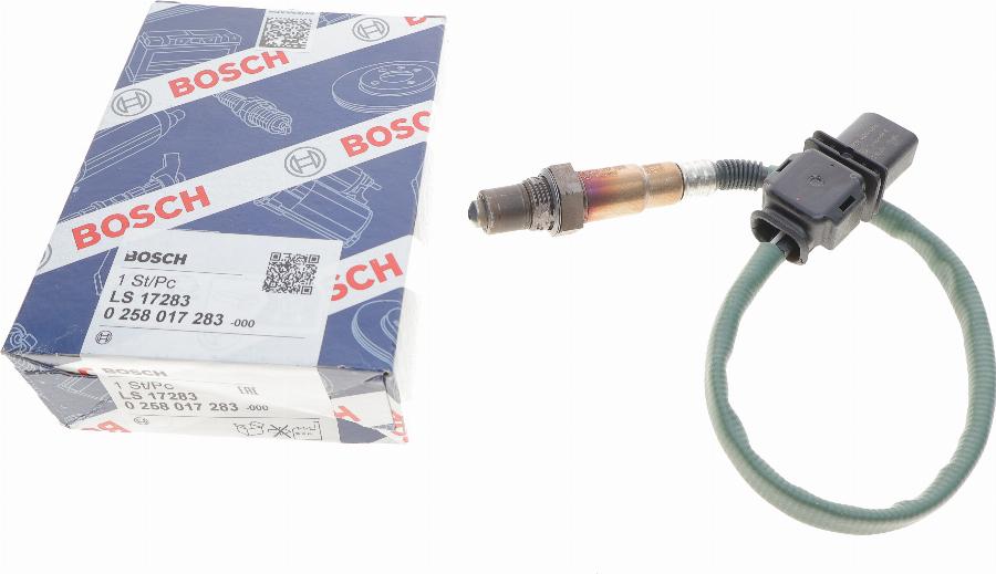 BOSCH 0 258 017 283 - Lambda andur www.parts5.com