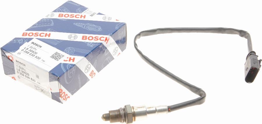 BOSCH 0 258 030 520 - Lambda andur www.parts5.com