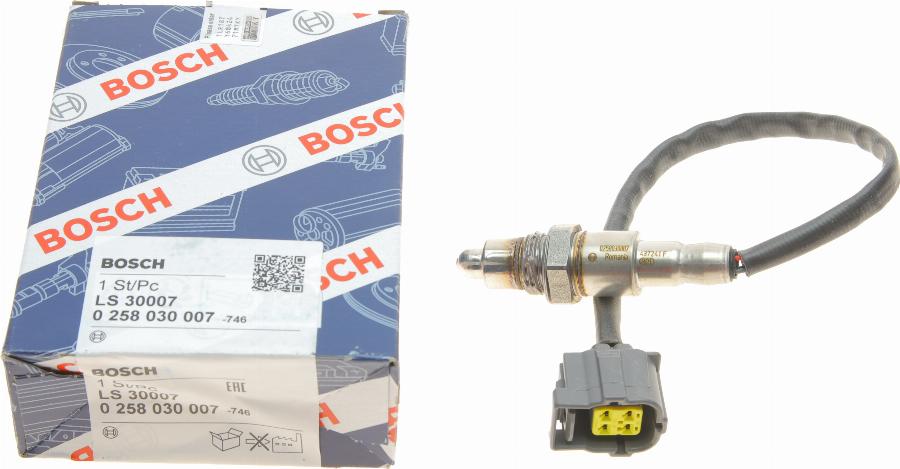 BOSCH 0 258 030 007 - Lambda Sensor www.parts5.com