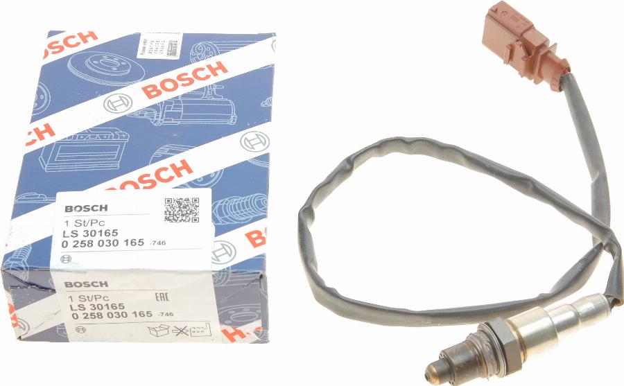 BOSCH 0 258 030 165 - Αισθητήρας λάμδα www.parts5.com