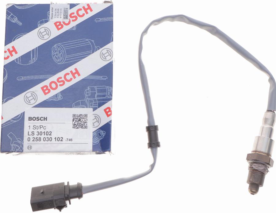 BOSCH 0 258 030 102 - Lambda Sensor www.parts5.com