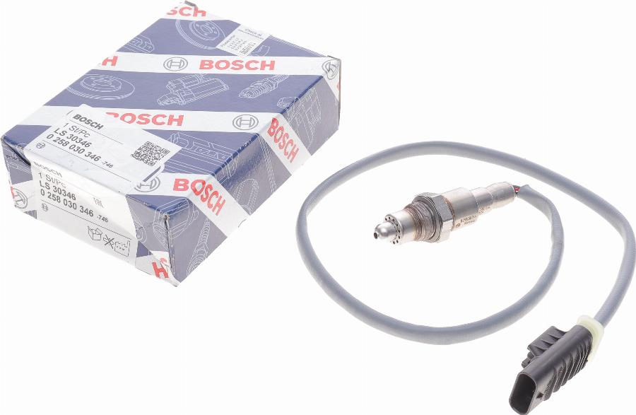 BOSCH 0 258 030 346 - Sonda Lambda parts5.com