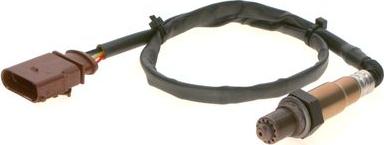 BOSCH 0 258 027 195 - Lambda Sensor www.parts5.com