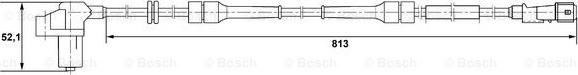 BOSCH 0 265 006 388 - Sensor, wheel speed www.parts5.com